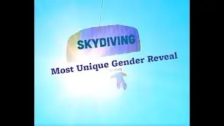 Most Unique Gender Reveal Idea: Skydiving