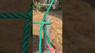 Wow, one of the greatest knots in the world.