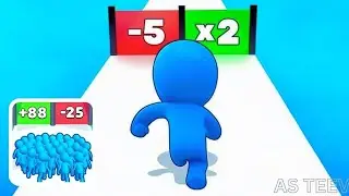 Hero Craft Run 3D vs Count Masters: Crowd Evolution Part - 3 Which Game Do You Like (Android, iOS).