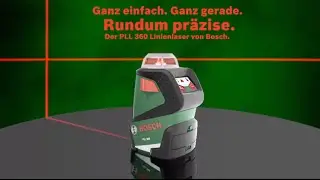 Bosch stellt vor: Linienlaser PLL 360