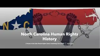 Mapping NC Human Rights History