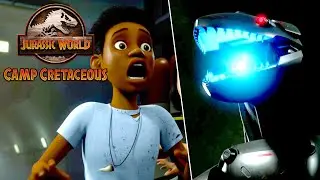 Battle in the Bunker | JURASSIC WORLD CAMP CRETACEOUS | Netflix