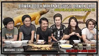 HARAM KE MAKAN BIAWAK NI ? 😱 FT CIKIDOT & AIMAN HAZEEM | MUKBANG MALAYSIA