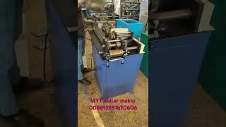 MYT collar maker machine for duct #ductmachine #ductwork #HVAC #collarmaker