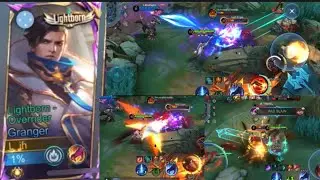 GRANGER LIGHTBORN SKINS✅ EFFECTS IS OWSOME ✅2026 RANKED PUSHED //EASY TO PUSH RANKED BEST HERO✅