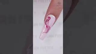 Pink Glitter Marble Nail Art| BORN PRETTY