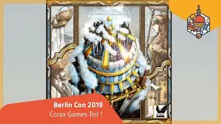Steamopolis: Corax Games - Brettspiel - Berlin Con Studio 2019