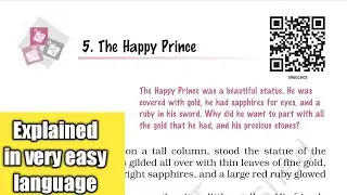 Class 9 English Supplementary Reader : The Happy Prince (Part 1)