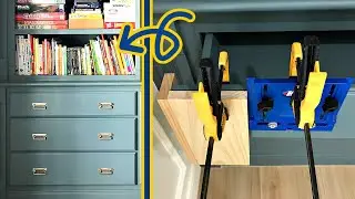 How To Install Two Pulls On One Drawer With The Kreg Cabinet Hardware Jig (Double Drawer Pulls)