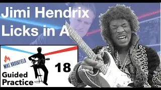 Jimi Hendrix Licks in A - Guided Practice 18