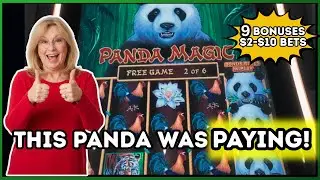 THIS Panda Was Paying! Panda Magic - 9 Bonuses in One Session!