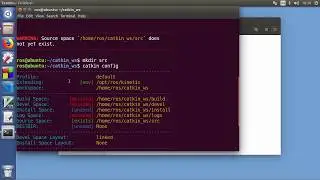 Making a ROS/Catkin workspace