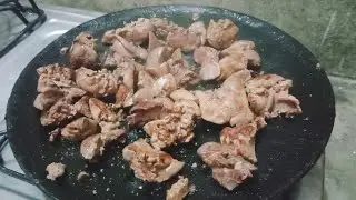 Delicious Tawa Chicken  Kaleji recipe - Pakistani Women Cooking