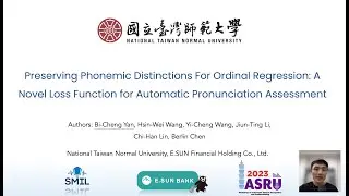 110_Preserving Phonemic Distinctions For Ordinal Regression