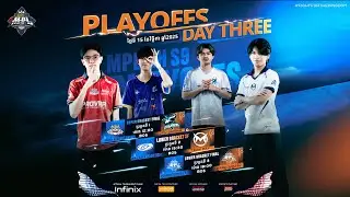LIVE 🔴 | MPL KH S9 Playoffs Day 3 | ENGLISH