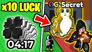 UŻYŁEM NOWEGO X10 LUCK I ZRESPIŁEM TO... w STEAL A BRAINROT!