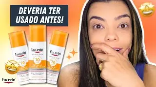 TESTEI O PROTETOR SOLAR EUCERIN PIGMENT CONTROL FPS60