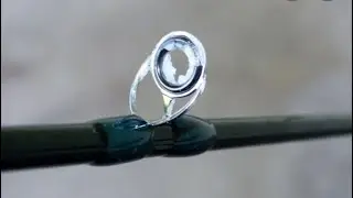 How To Prevent Fishing Pole Guides From Freezing Over!