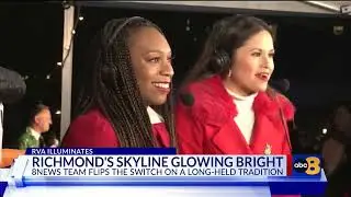 8news flips the switch on RVA Illuminates