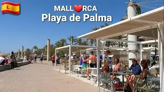 🇪🇸 Playa de Palma ❤ Ballermann 6 🍻 Arenal 🏝 Mallorca | May 2022 | Walking tour from Mega Park