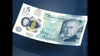 Bank of England unveils new banknote designs featuring the image of King Charles III