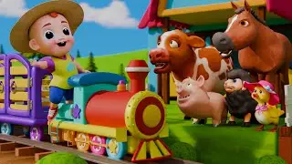 Old MacDonald Song (The Train Version) - GoGo Baby - Nursery Rhymes & Kids Songs