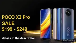POCO X3 PRO $199 - $249 - AliExpress 11 Anniversary Sale (алиэкспресс промокод coupon promo code)
