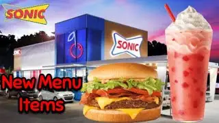SONIC New Items Griller & Strawberry Shortcake Snowball Slush Float