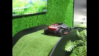 Роботизированная газонокосилка Roborock RockMow Z1, управляемая искусственным интеллектом, с функ...