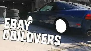 Ebay S13 Coilover Install! Did I RUIN My Car? | Nissan 240SX Build