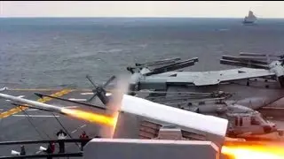 RIM-116 Rolling Airframe Missile Launch