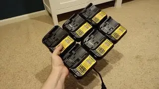 Dewalt Six-Pack Custom Charger DCB107 20v 12v