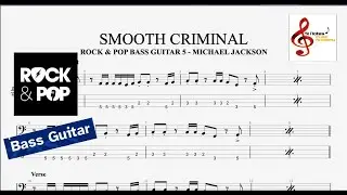 SMOOTH CRIMINAL - Michael Jackson - Trinity Rock & Pop Bass Guitar - Grade 5