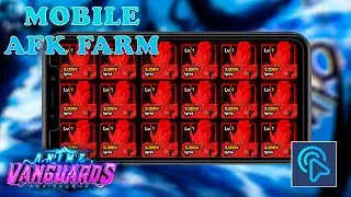COMO FARMAR IGRIS AFK SOLO NO MOBILE/CELULAR!! ANIME VANGUARDS - ACT 3 DOUBLE DUNGEON SOLO MOBILE!!