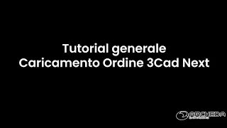 Tutorial caricamento progetto - 3Cad Next Archeda
