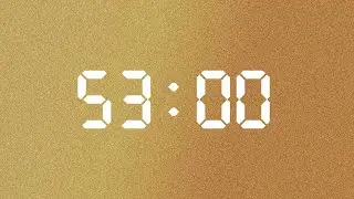 53 Minute Timer Quick Work | Gold Edition | NX