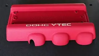 Honda Red NSX Type-R Intake Manifold Cover | Install and Review