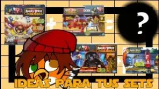 Ideas y sugerencias para tus sets de jenga de angry birds star wars ( exhibici&oacute;n y jugabilidad).    