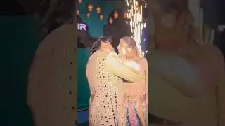 🤩 JUST MARRIED Couple #nupursanon & #stebinben DANCING on #srk song on their #wedding #shorts