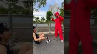 Money Heist vs Police 39 #moneyheist #parkour #police #escape #shorts #cpider98