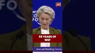 #devos #UrsulaVonDerLeyen #wef2026 Ursula Speaks at WEF 2026 | India Today News