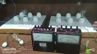 EEE-104 | Electrical Circuits Lab| Exp-09 | Measurement of Three-Phase Power by Two Wattmeter Method