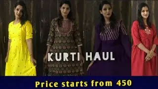 Kurti haul honest review /My latest Kurtis collection