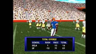(#15 UCLA vs #4 Florida) (NCAA Football 2000) Gameplay