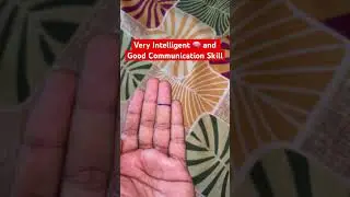 Very Intelligent 🧠 and Good Communication Skill #astrology #fortunetelling #palmreading #prediction