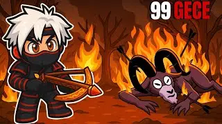YENİ Gelen ATEŞ HAYDUDU sınıfını ALDIM!! 🔥 900 ROBUX &Ccedil;&Ouml;P OLDU 🔥 ROBLOX 99 NIGHTS IN FOREST 🌲