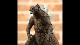 A Godzilla monster made of Lego?