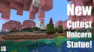 New Cutest Minecraft Statues | Unicorn Tutorial