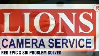 Red epic camera service in Chennai. SDI out ic replacement. Lions video electronics Chennai.