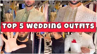 Top 5 wedding outfits | best ethnic looks for men 🔥😍